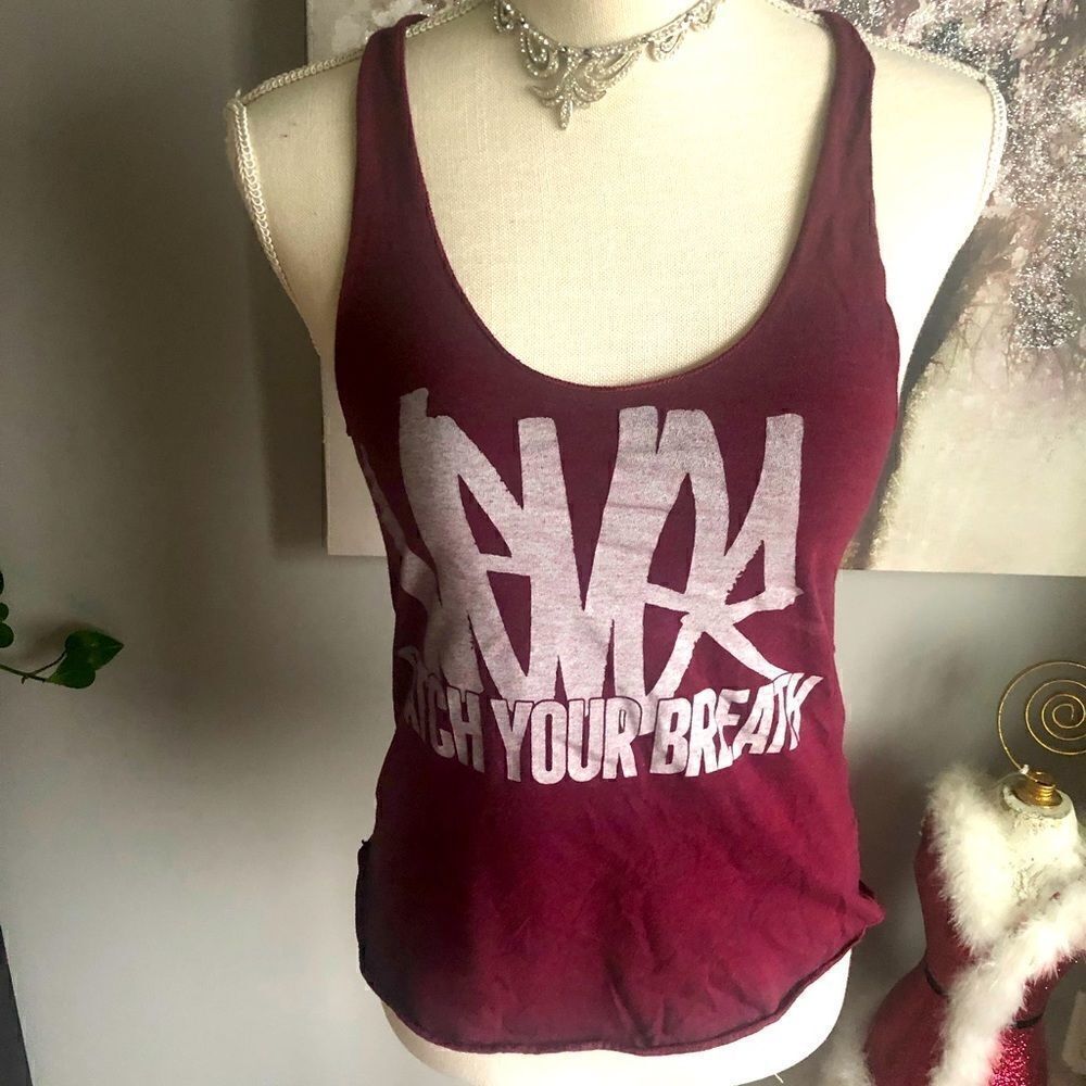 Flag nor fail never catch your breath tank top sold out limited athletic apparel